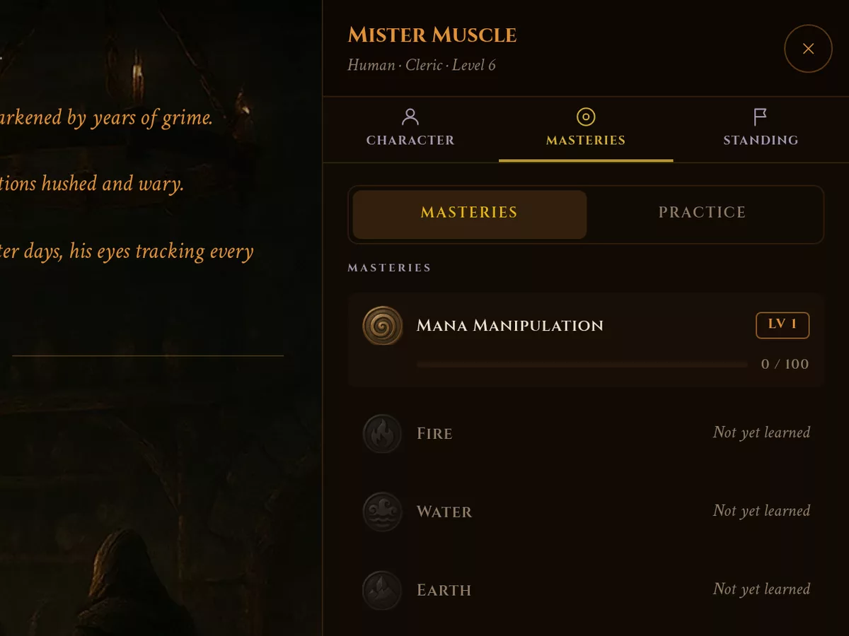 Masteries